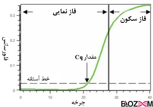 real time pcr amplification plot نمودار تقویت ریل تایم پی سی آر