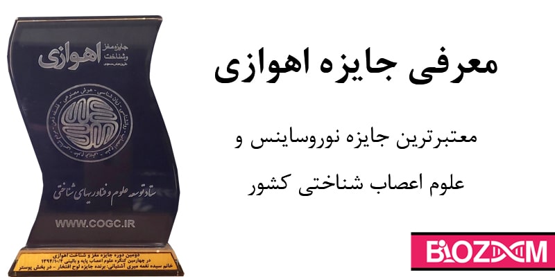 معرفی جایزه مغز و شناخت اهوازی