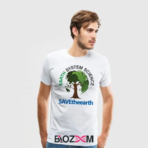 تیشرت طرح Earth System Science زیست شناسی - کد 111 - تصویر 5