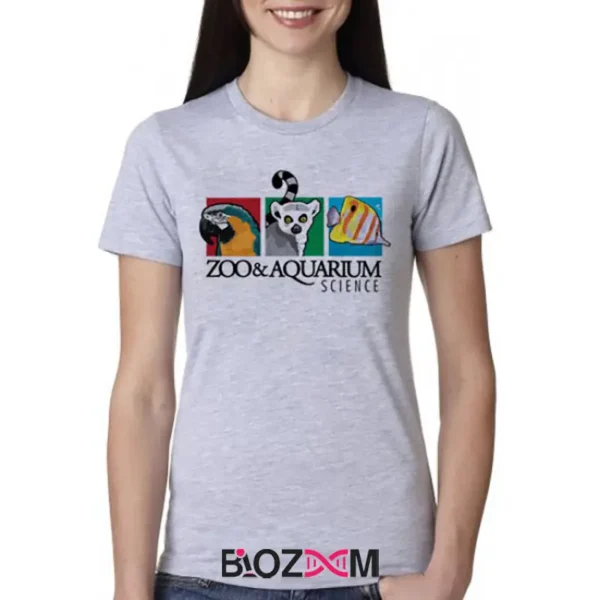 تصویر تیشرت طرح Zoo & Aquarium Science کد 113