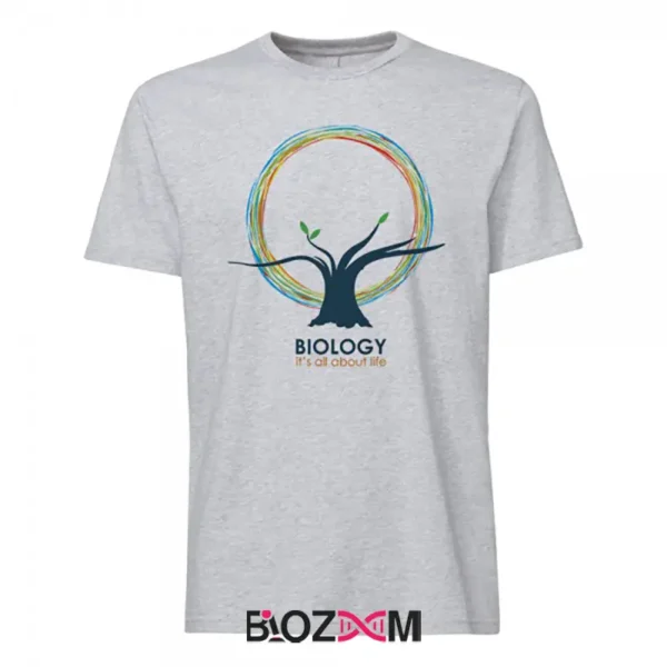 تصویر تیشرت طرح Biology, It’s all about Life کد 114