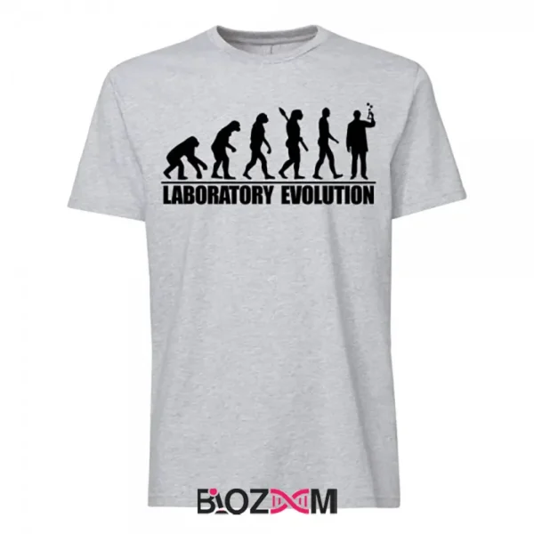 تصویر تیشرت طرح Laboratory Evolution کد 118