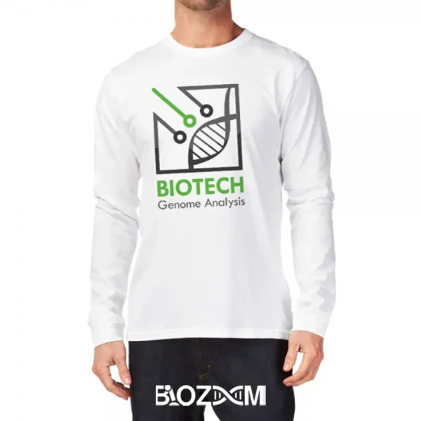 تصویر تیشرت طرح Biotech, Genome Analysis کد 119