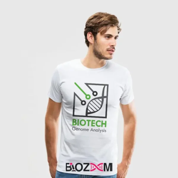 تصویر تیشرت طرح Biotech, Genome Analysis کد 119