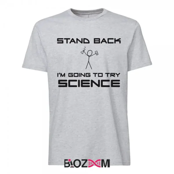 تصویر تیشرت طرح I’m Going to Try Science کد 120
