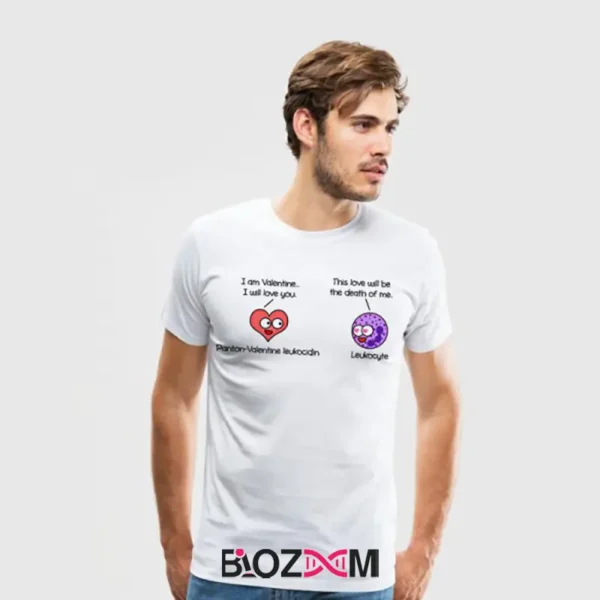 تیشرت طرح Love - Death زیست شناسی - کد 121 - تصویر 4