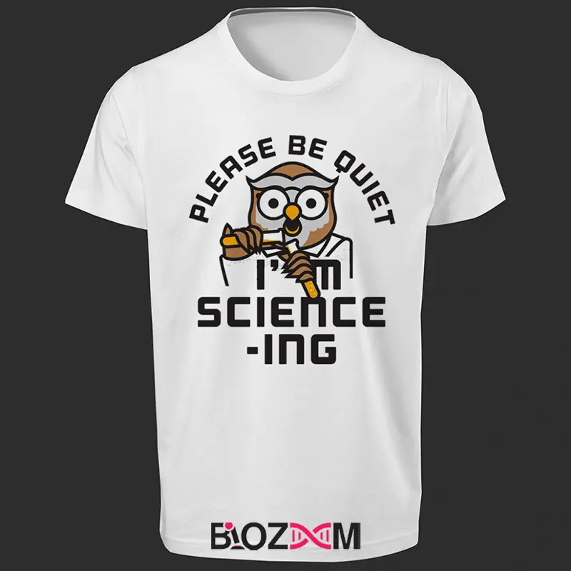 تصویر تیشرت طرح I’m Science-ing کد 136