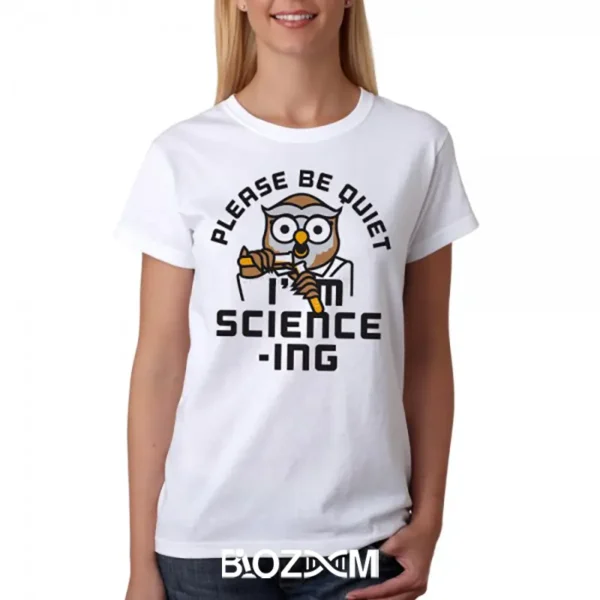تصویر تیشرت طرح I’m Science-ing کد 136