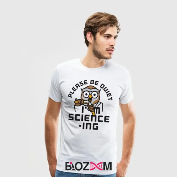 تصویر تیشرت طرح I’m Science-ing کد 136