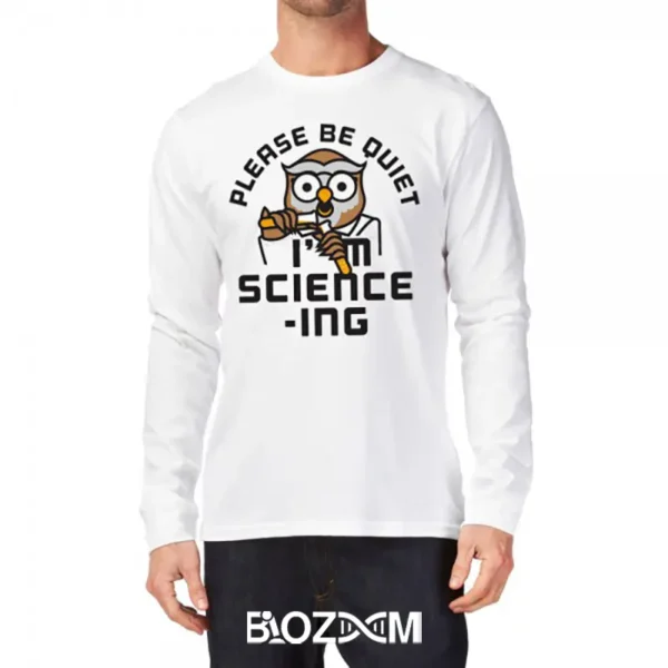 تصویر تیشرت طرح I’m Science-ing کد 136