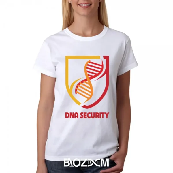 تصویر تیشرت طرح DNA security کد 148