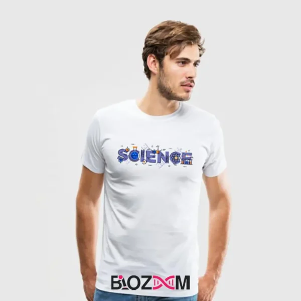 تصویر تیشرت طرح science کد 166