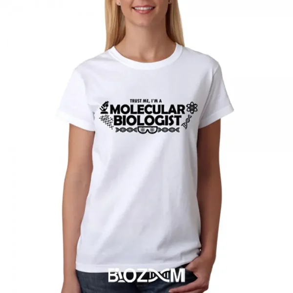 تصویر تیشرت طرح trust me, I am microbiologist کد 175