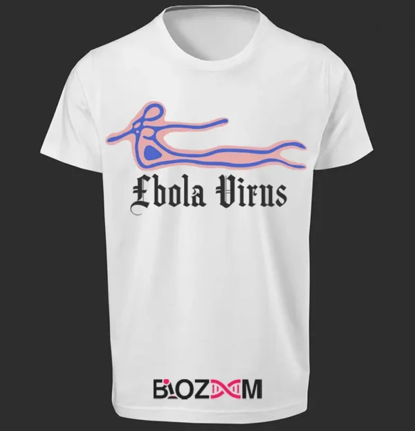 تصویر تیشرت طرح ebola virus کد 176