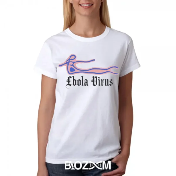 تصویر تیشرت طرح ebola virus کد 176