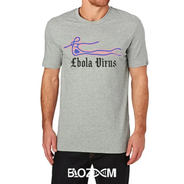 تصویر تیشرت طرح ebola virus کد 176