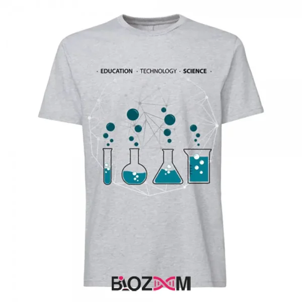 تیشرت طرح education technology science زیست شناسی - کد 193 - تصویر 3