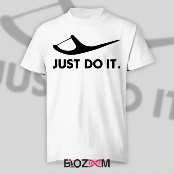 تیشرت طرح just do it دندان پزشکی کد 102