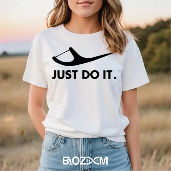 تیشرت طرح just do it دندان پزشکی کد 102