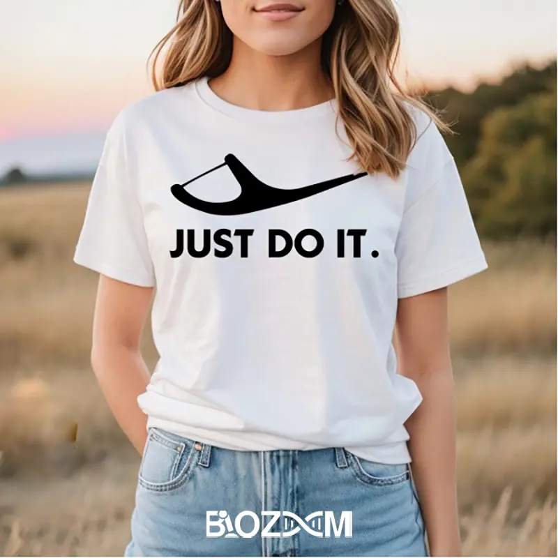 تیشرت طرح just do it دندان پزشکی کد 102