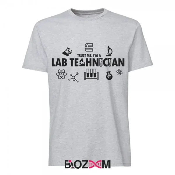 تصویر تیشرت طرح Trust me, I’m a lab technician کد 112